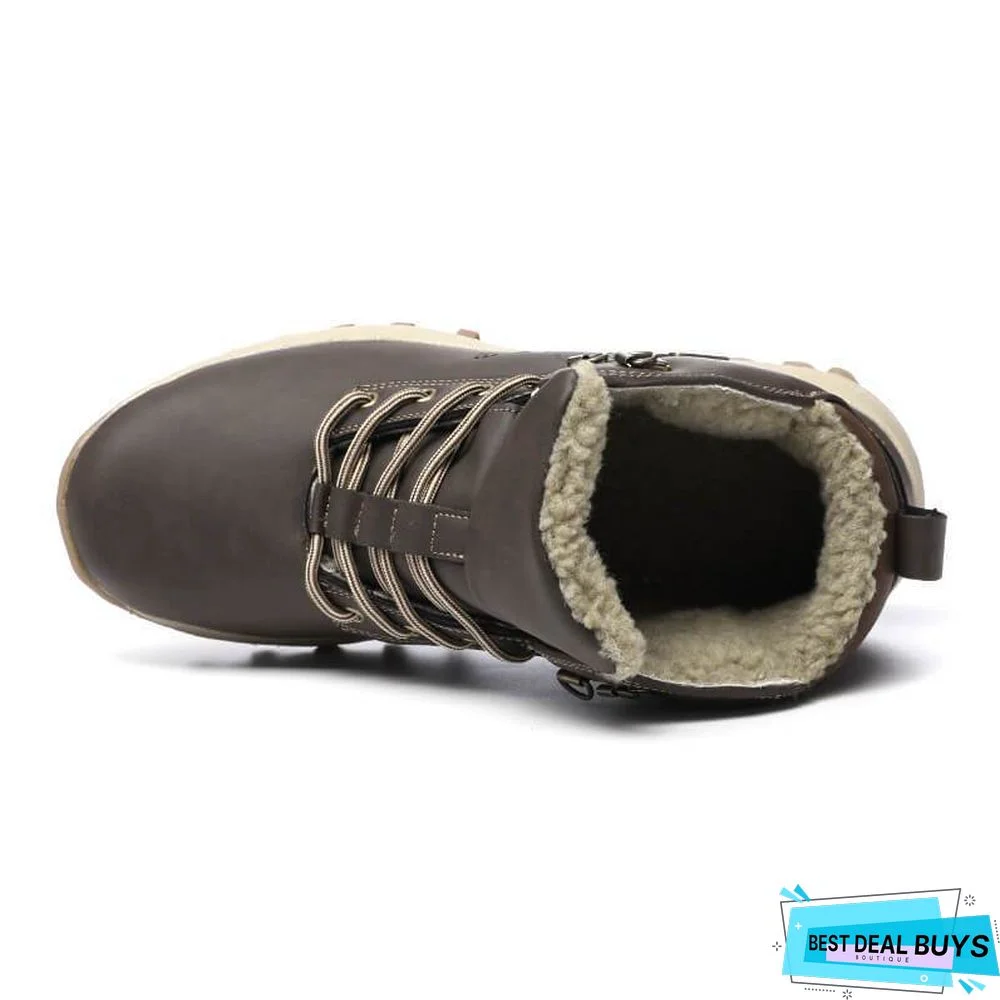 Men's Outdoor Thickened Warm Climbing Shoes