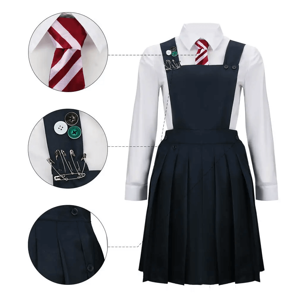 Girls Matilda Costume Hortensia Musical School Uniform Matilda Cosplay ...