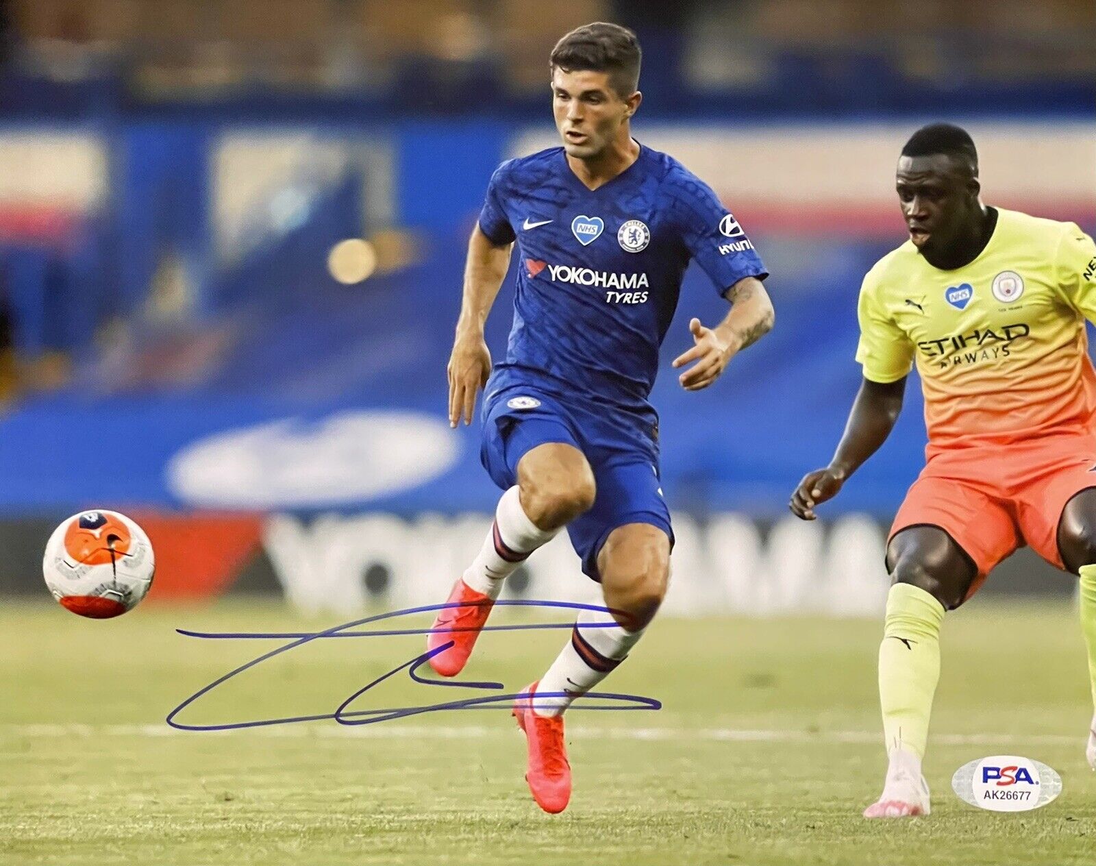 Christian Pulisic Signed Autographed Team USA 8x10 Photo Poster painting Chelsea FC Psa/Dna