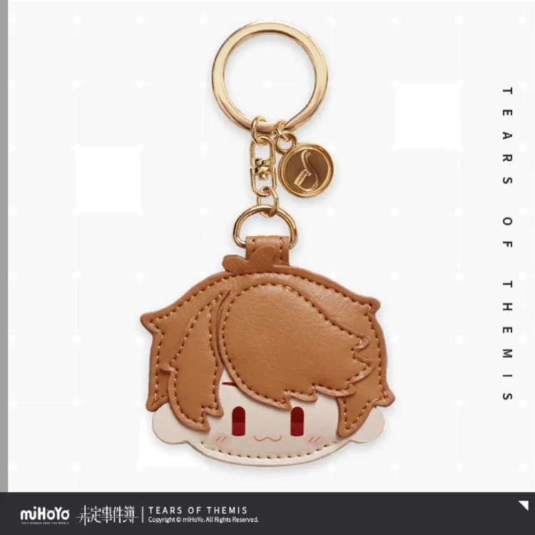 Daily Series Q Version PU Keychain [Original Tears of Themis Official Merchandise]