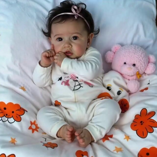 [Last-Minute Gift]12'' Realistic Newborn Rebirth Baby Doll Alina Silicone Vinyl Full Body Mini Girl Look Real