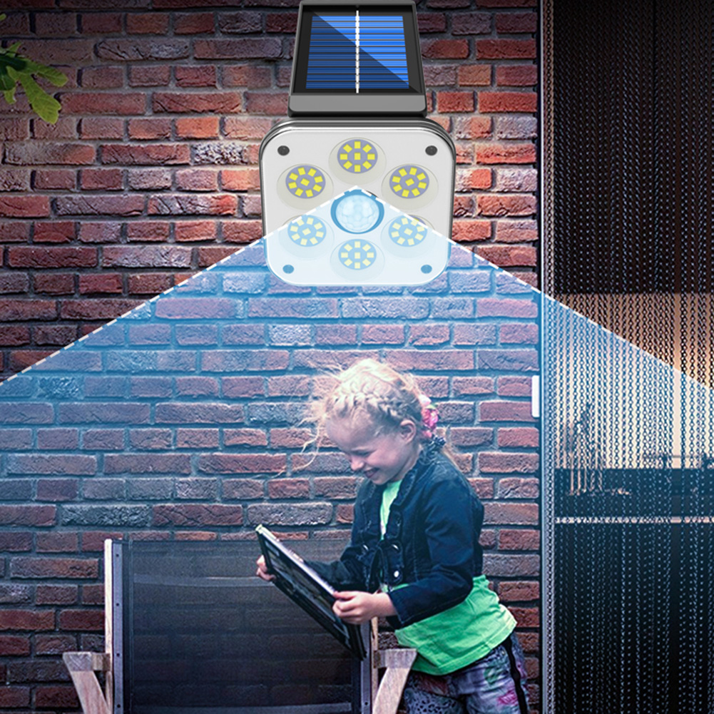 

PIR Motion Sensor Solar Single Head Wall Body Induction-Outdoor Solar Light, 501 Original