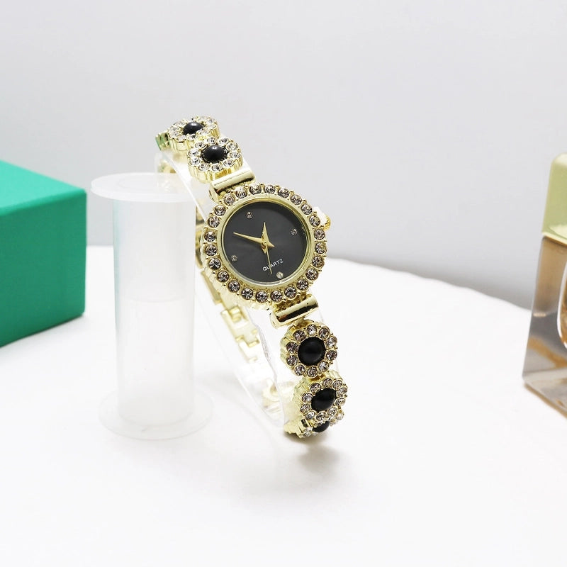 Casual Round Jewelry Buckle Quartz Women’s Watches