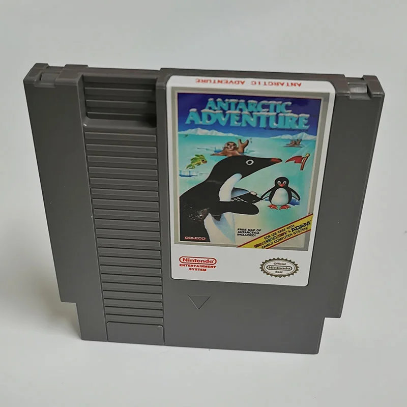 Antarctic Adventure For Nintendo NES - 8 Bit Game Cartridge