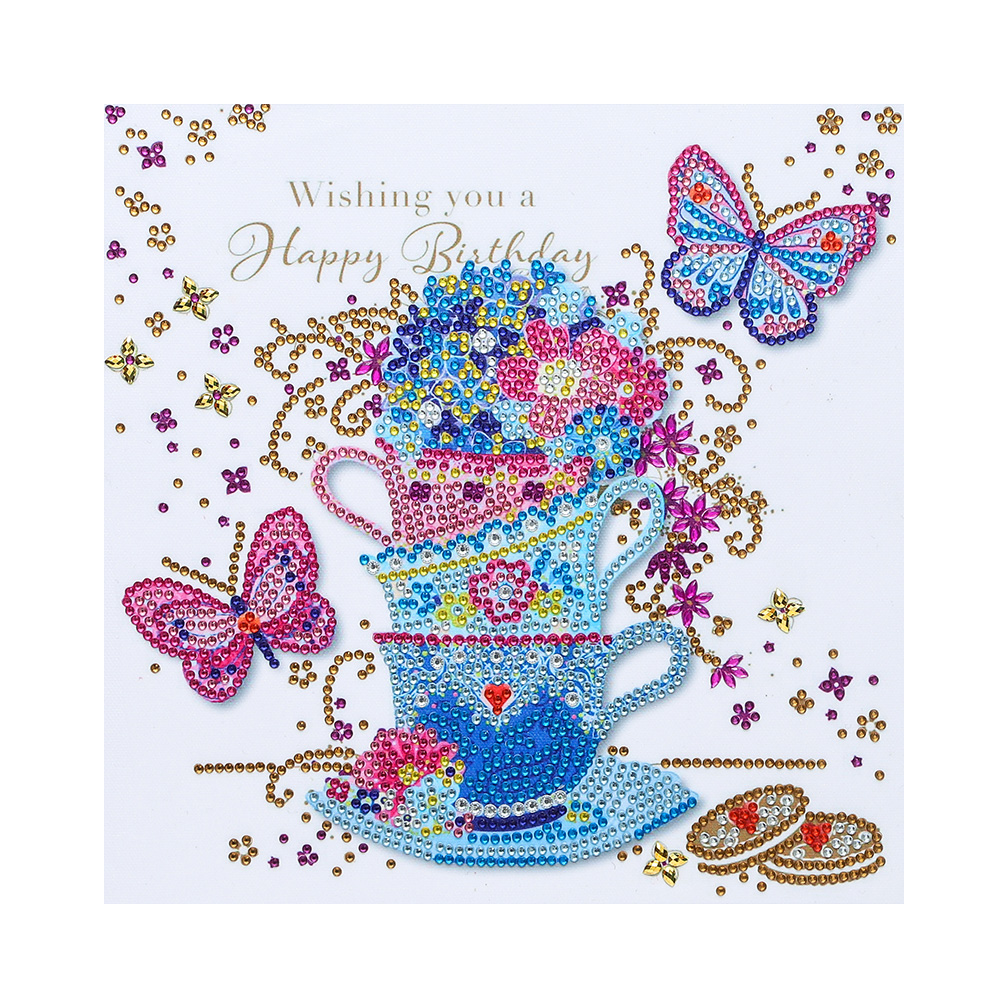 

Flower Butterfly - Special Shaped Diamond Painting - 30*30CM, 501 Original
