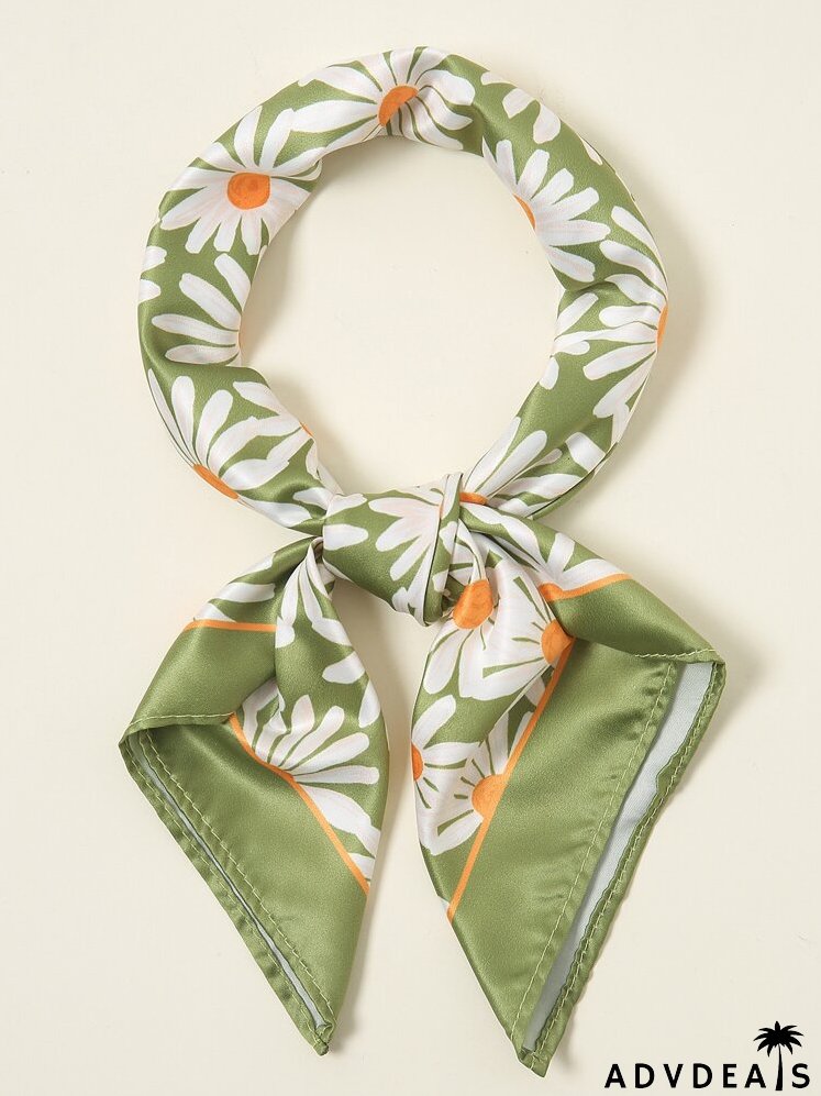 Floral Pattern Bandana