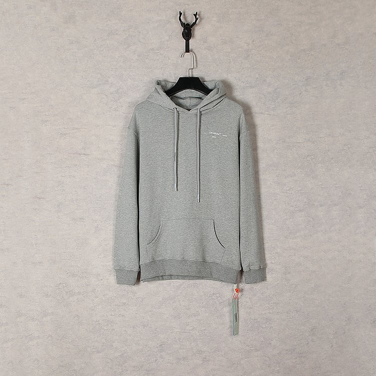 Off White Hoodie Autumn And Winter Hooded Sweater For Men And Women