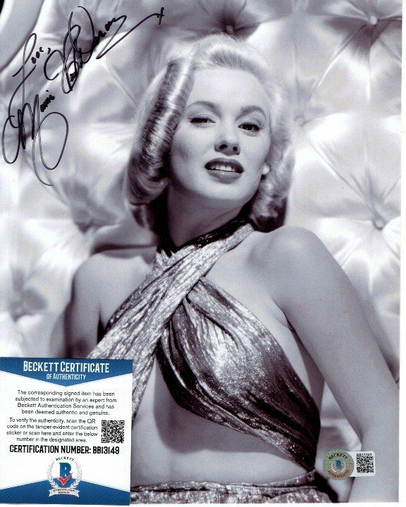 MAMIE VAN DOREN signed 8x10 Photo Poster painting Beckett BAS