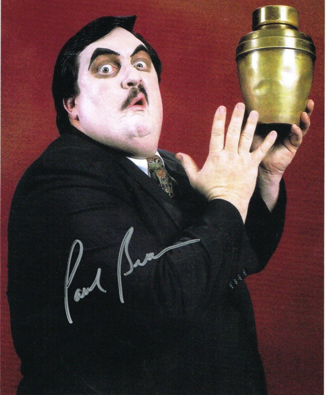 Paul Bearer WWF / WWE Wrestler 8 x 10 Autographed Photo Poster painting *Must Have** (RP 3)