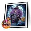 Halloween Witch - Crystal Rhinestone Diamond Painting