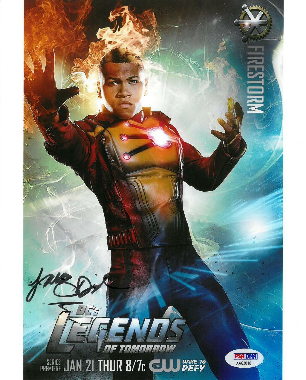 Franz Drameh Signed Legends of Tomorrow Autographed 8x10 Photo Poster painting PSA/DNA #AA63818