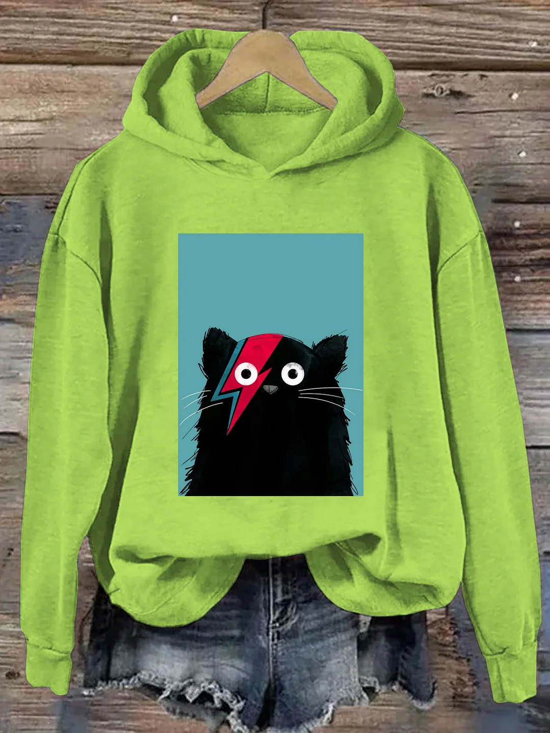 Cat Bowie Art Hoodie