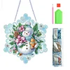 Flocon de neige d’hiver - pendentif bricolage 5d