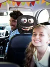 2pcs Halloween Headrest Covers Decorative Cushion Cover Elastic Head Rest Covers