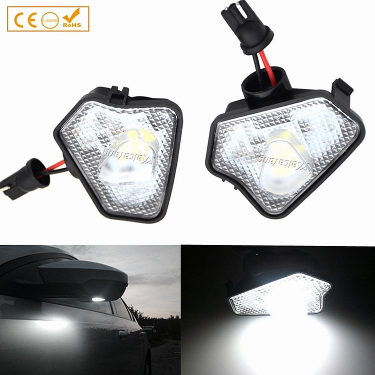 Super bright LED Side Mirror Lights Puddle Light For Mercedes Benz W204 W176 X156 W212 W246 W117 W218 W219 Brand New