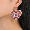 8 Pairs Double Sided Diamond Painting DIY Earring Making Kit for Women Girls