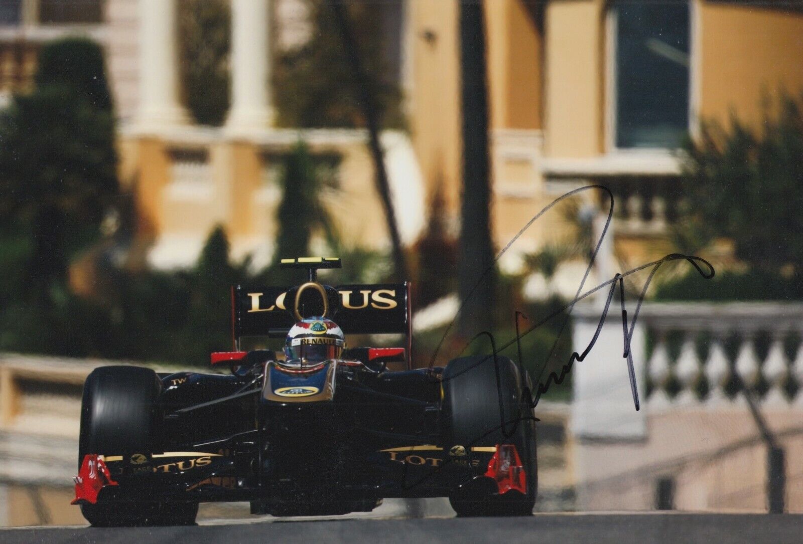 Vitaly Petrov Hand Signed 12x8 Photo Poster painting F1 Autograph Lotus Formula 1 1