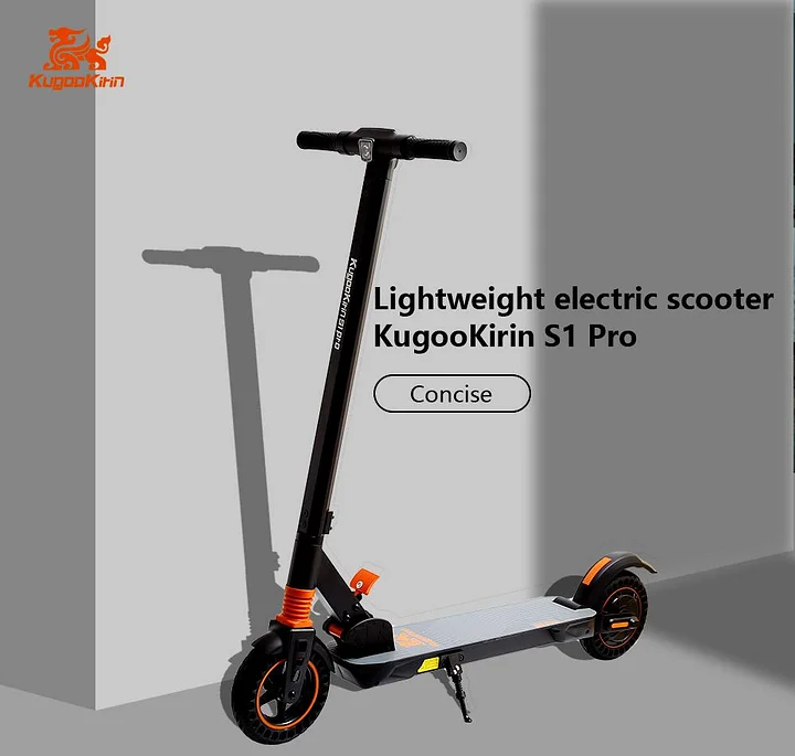 KugooKirin S1 Pro Folding Electric Scooter