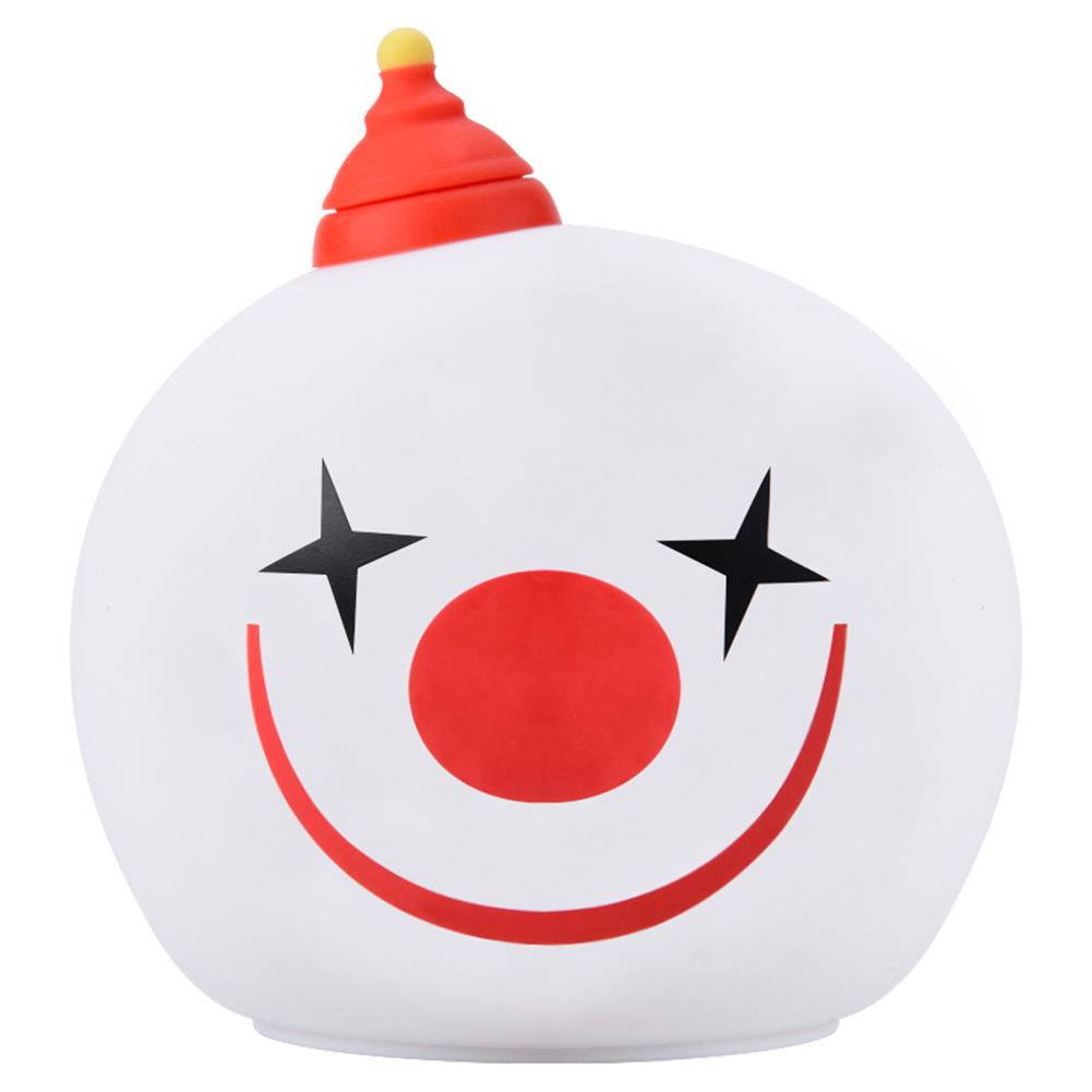 

Creative Silicone USB LED Pat Lamp Clown Shape Energy Save Table Clap Light, 501 Original