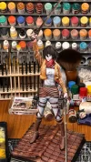 1/6 Scale Mikasa Ackerman - Attack On Titan Resin Statue - Leo Studio
