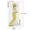 Diamond Painting -DIY Round Drill Dress Madam(60x30cm)