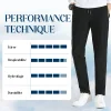 Pantalon homme ultra-fin respirant &agrave; s&eacute;chage rapide de grande taille