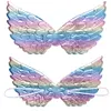 Kids Girl Carnival Frock Little  Birthday Fancy Rainbow Tutu Dress