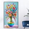 (40*70cm)Flower - Full Round Drill Diamond Painting