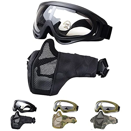 High Quality Adult CS Mask Tactical Airsoft Paintball Metal Net Mesh