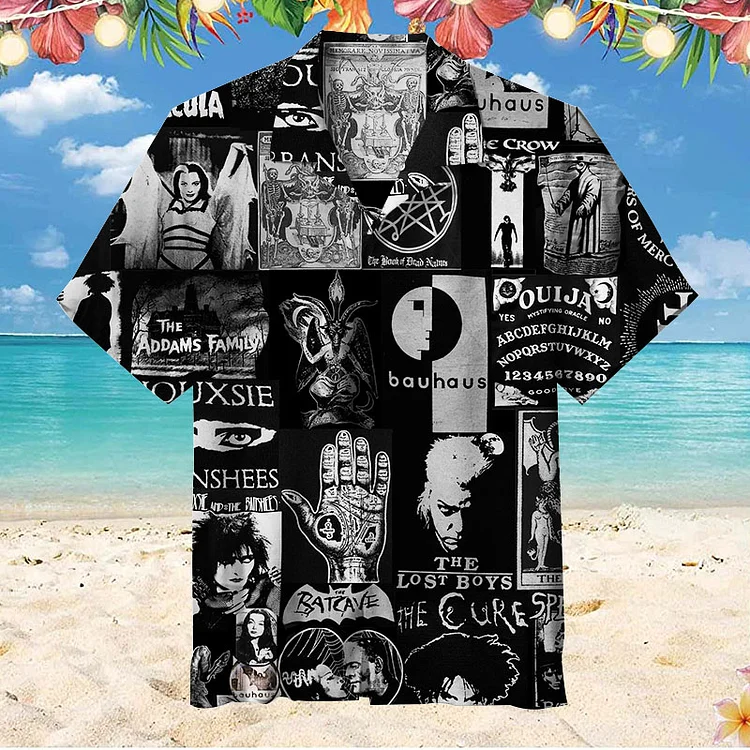 Gothique Style|Unisex Hawaiian Shirt