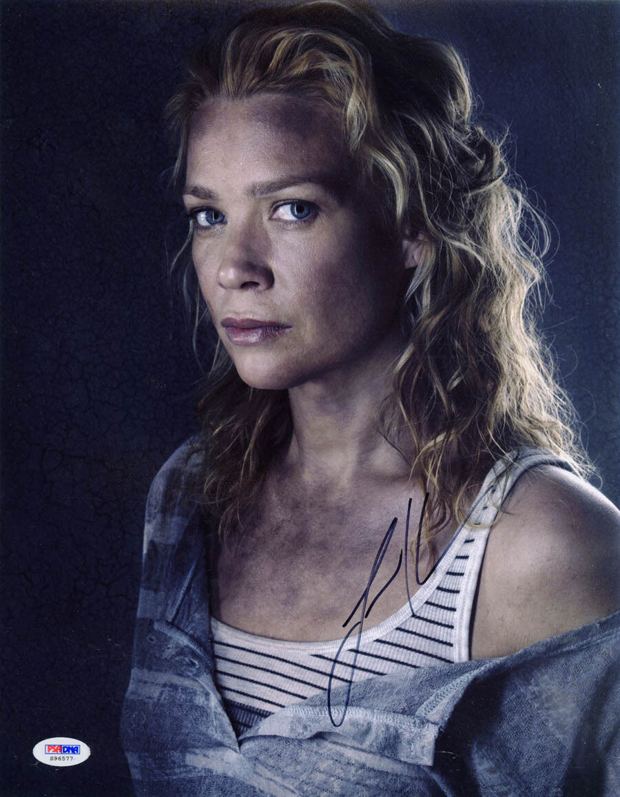 Laurie Holden SIGNED 11x14 Photo Poster painting Andrea The Walking Dead PSA/DNA AUTOGRAPHED