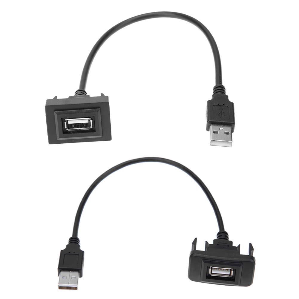 

Male to Female USB Panel Flush Mount Extension Cable with Buckle for Toyota, 01, 501 Original