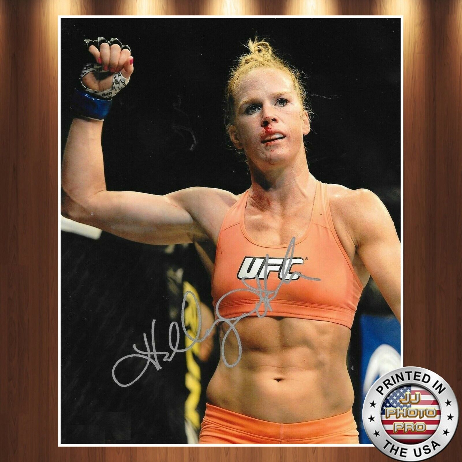 Holly Holm Autographed Signed 8x10 Photo Poster painting (UFC) REPRINT