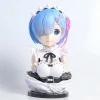 RE:ZERO 貓耳女僕雷姆蕾姆拉姆 半身像手辦胸像擺件