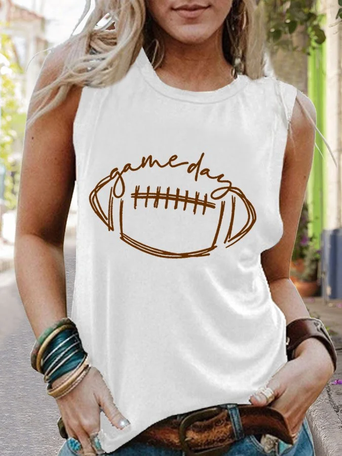 Game Day Football Lover Tank Top