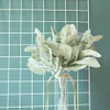 Green Plant Senecio Cineraria Leaf Artificial Flower