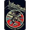 Judas priest - Panneaux en &eacute;tain m&eacute;tallique(20*30cm/30*40cm) - Musique
