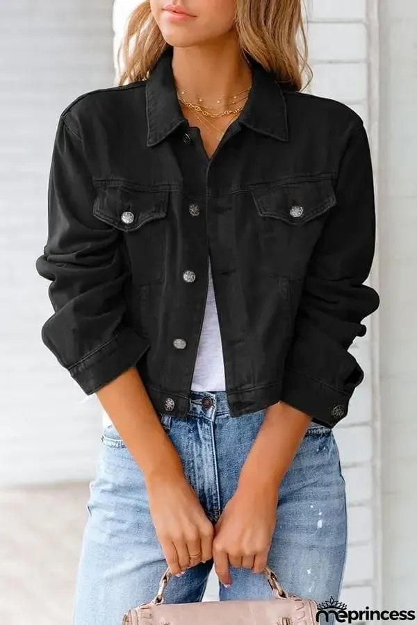 Plain Simple Denim Jacket