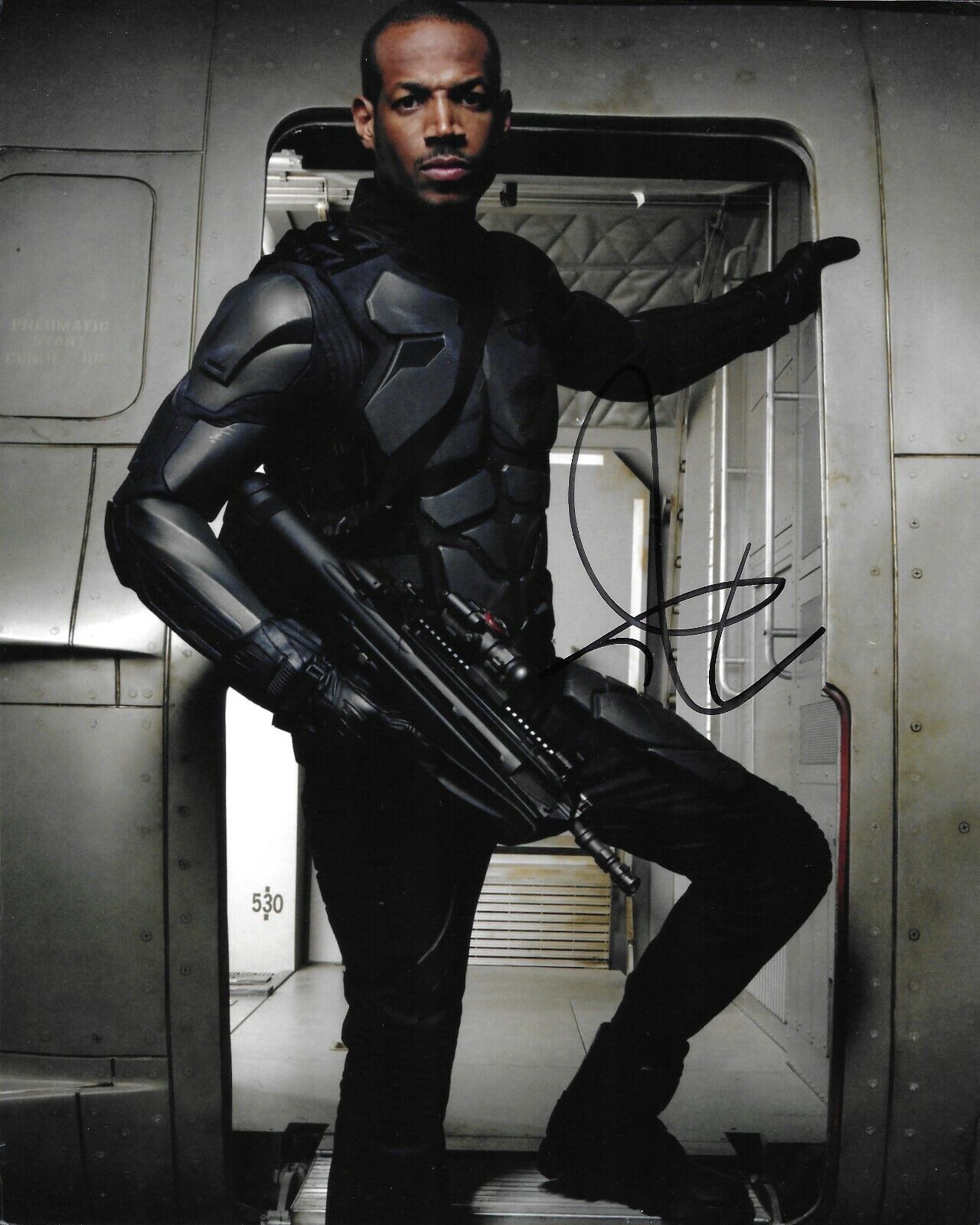 Marlon Wayans G.I. Joe Rise Of Cobra autographed Photo Poster painting signed 8x10 #2 Ripcord