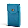 Leather handbags chain simple fashion small square bag trend mobile phone bag retro mini messenger bag