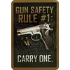 Gun Safety Rule #1: Carry One - Metal Tin Signs(8*12Inch/12*16Inch)