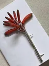 DIY Flowers Insert Brooch Branch-Shaped Bloom Pins Exquisite Gift for Women Bouquet Branch Brooch Pins Elegant Artful Jewelry Without Flower