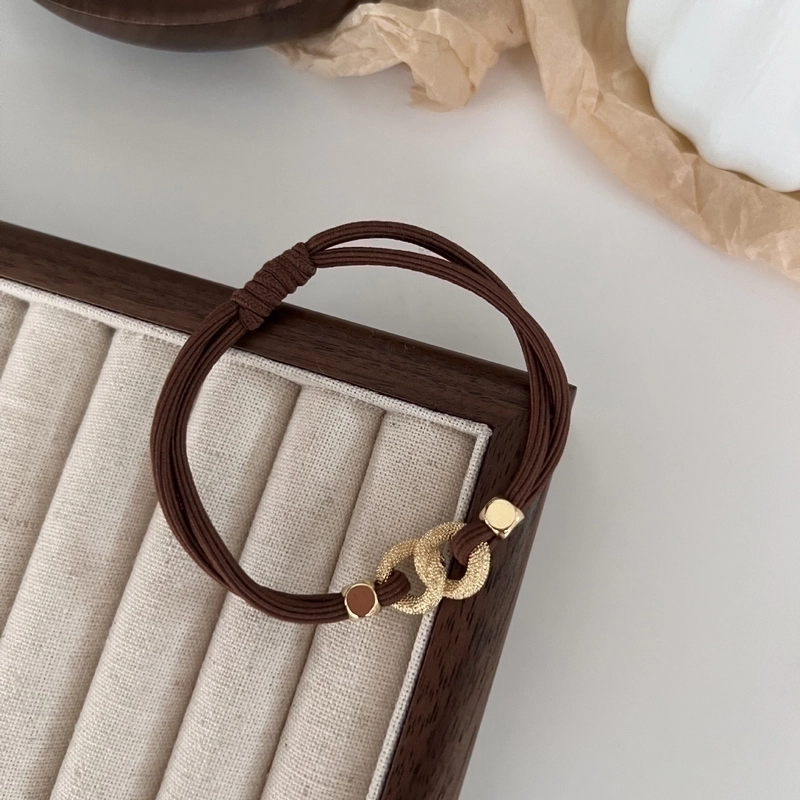 Women’s Casual Minimalist Geometric Rubber Band Hair Tie