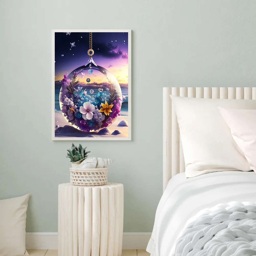 Diamond Painting - Full Round Drill - Flower Beach(30*40cm)