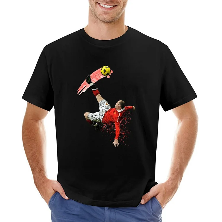 Wayne Rooney Inspired Men's Soccer Culture Tee