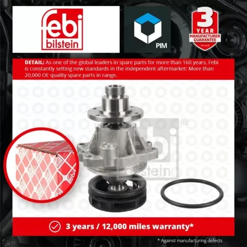 Water Pump fits RANGE ROVER Mk2 P38A 2.5D 94 to 02 256T Coolant STC2192 STC3342 Parts