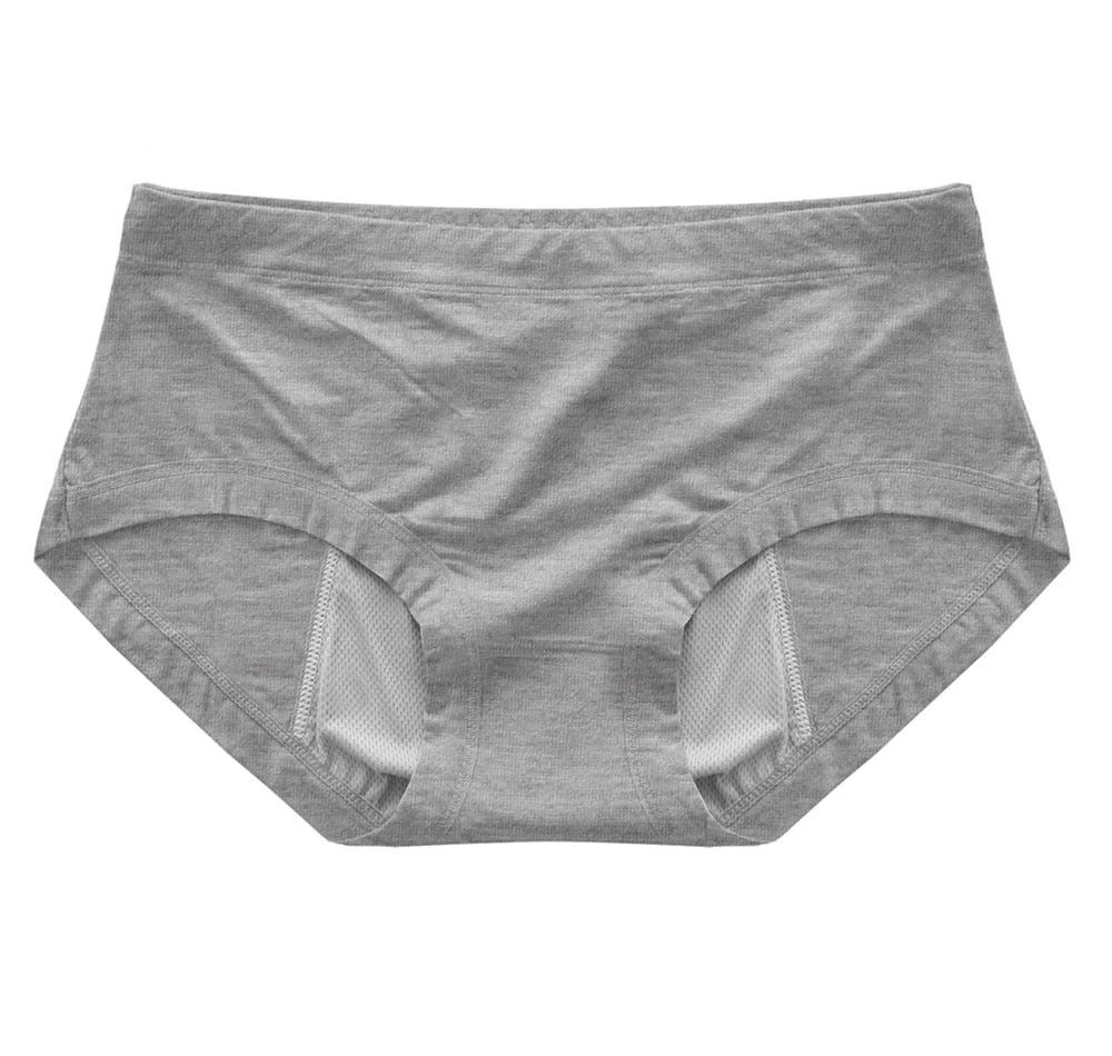 Women's Physiological Safety Pants Cotton Breathable Leak-proof Panties Girls Mid-waist Intimate Lingerie Breathable Briefs