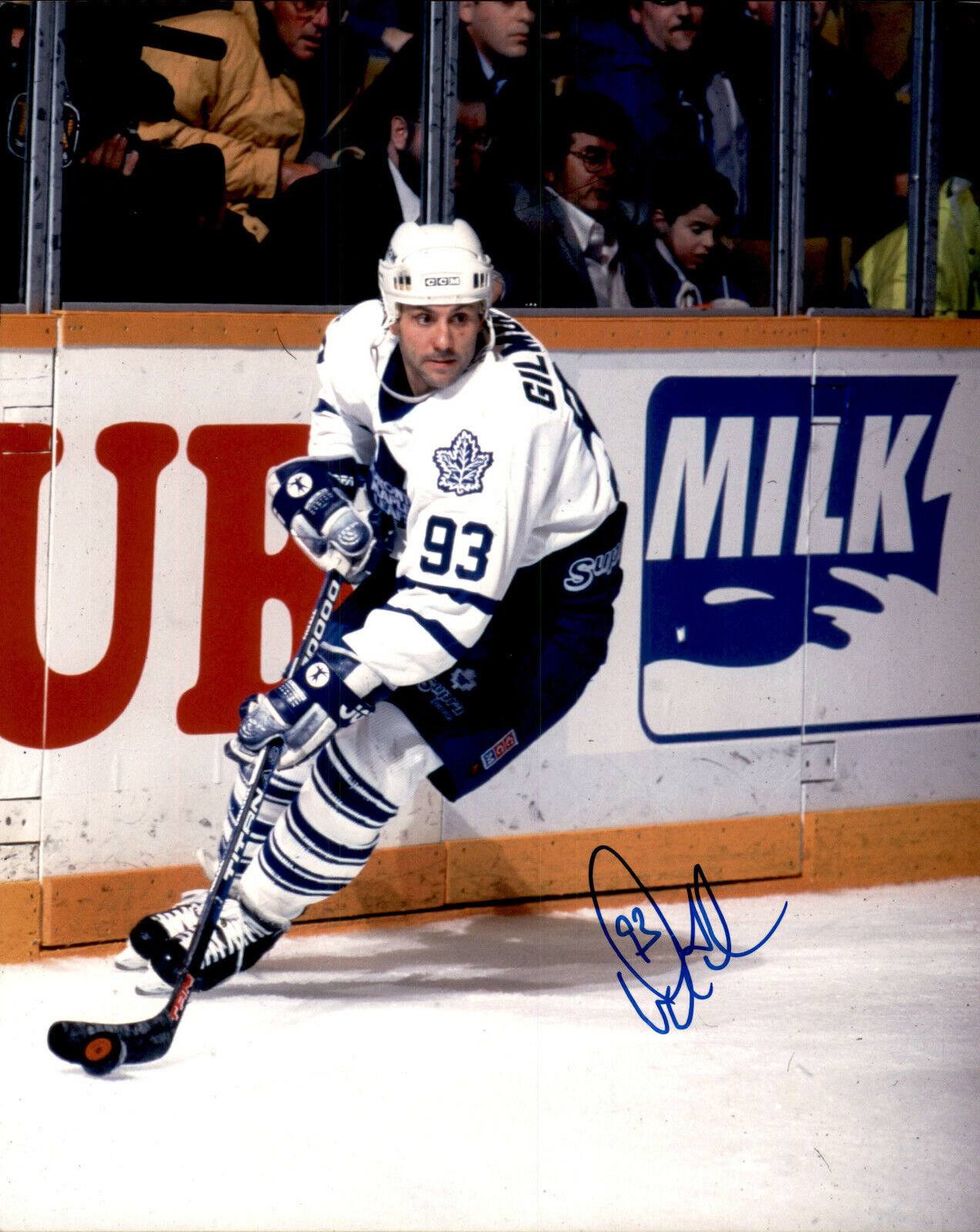 Doug Gilmour SIGNED autographed 8x10 Photo Poster painting TORONTO MAPLE LEAFS #2