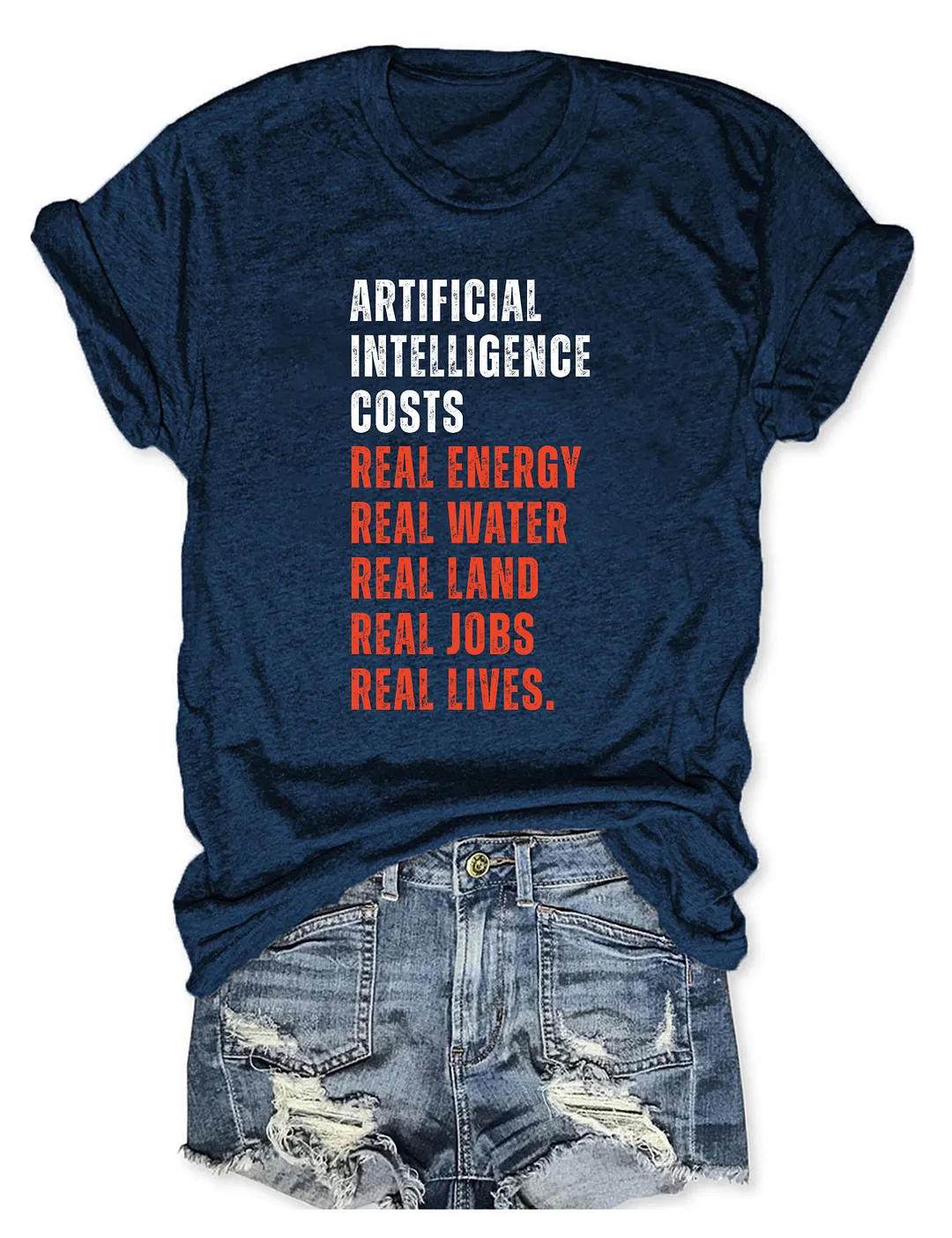 Artificial Intelligence Costs T-shirt