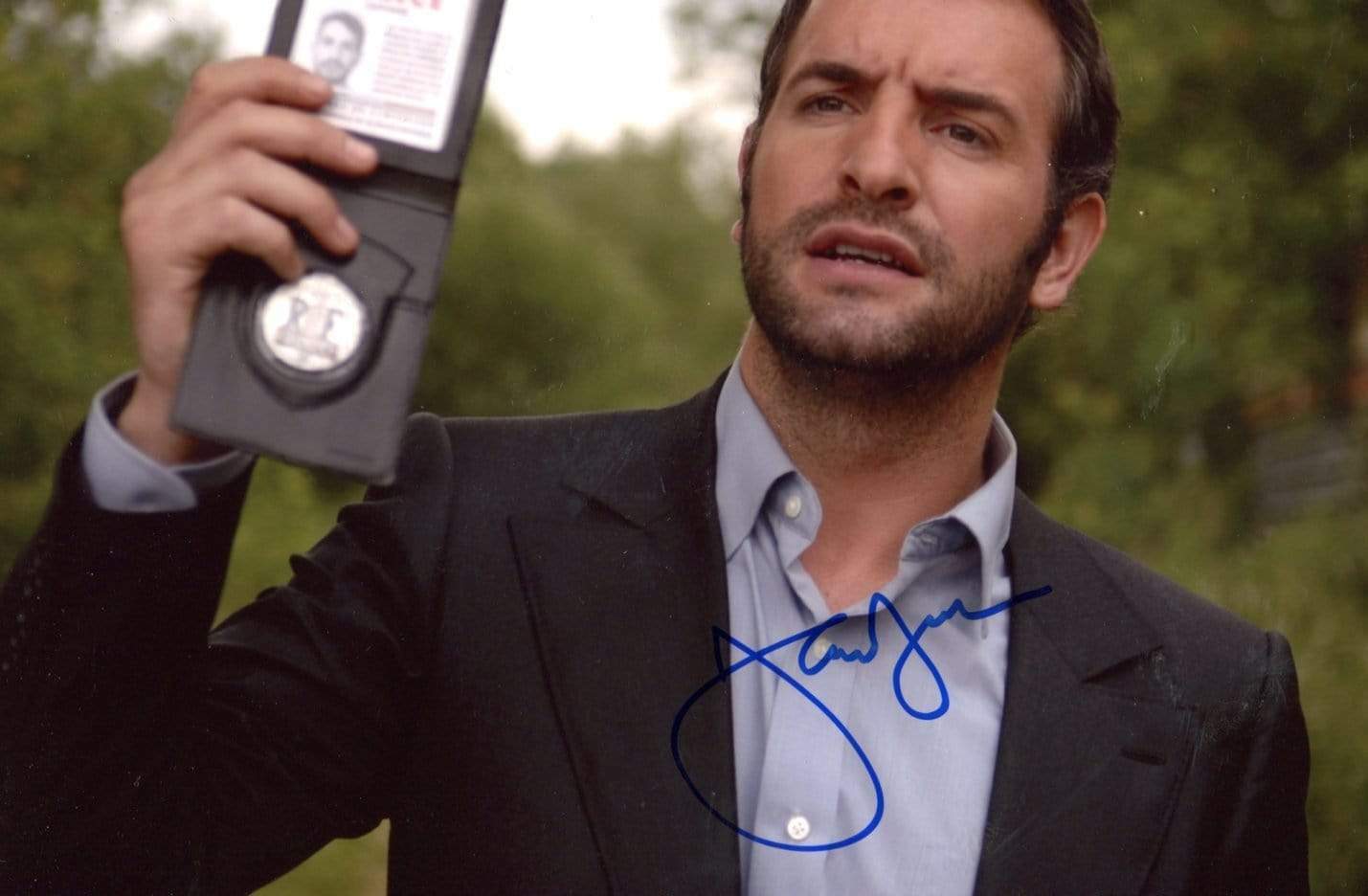 ACTOR Jean Dujardin TOP autograph, signed Photo Poster painting